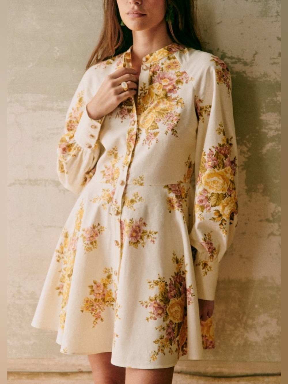 Sezane Caprice Dress in Ella NWT Size 4/36